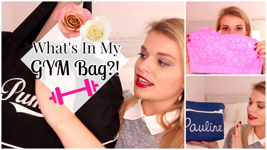 Filmpje ♥ What’s In My Gym Bag?!